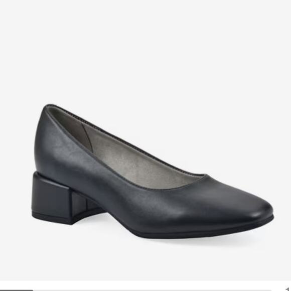 New Cliffs by White Mountain Quintesa Women's Block Heel Pumps Navy 7M - Picture 1 of 10